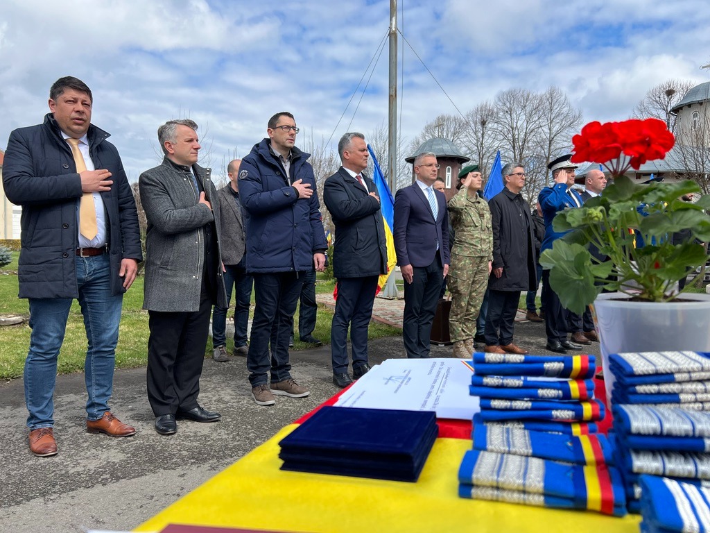Ceremonial militar şi religios organizat la sediul Inspectoratului de Jandarmi Judeţean „Nicolae Titulescu” Braşov