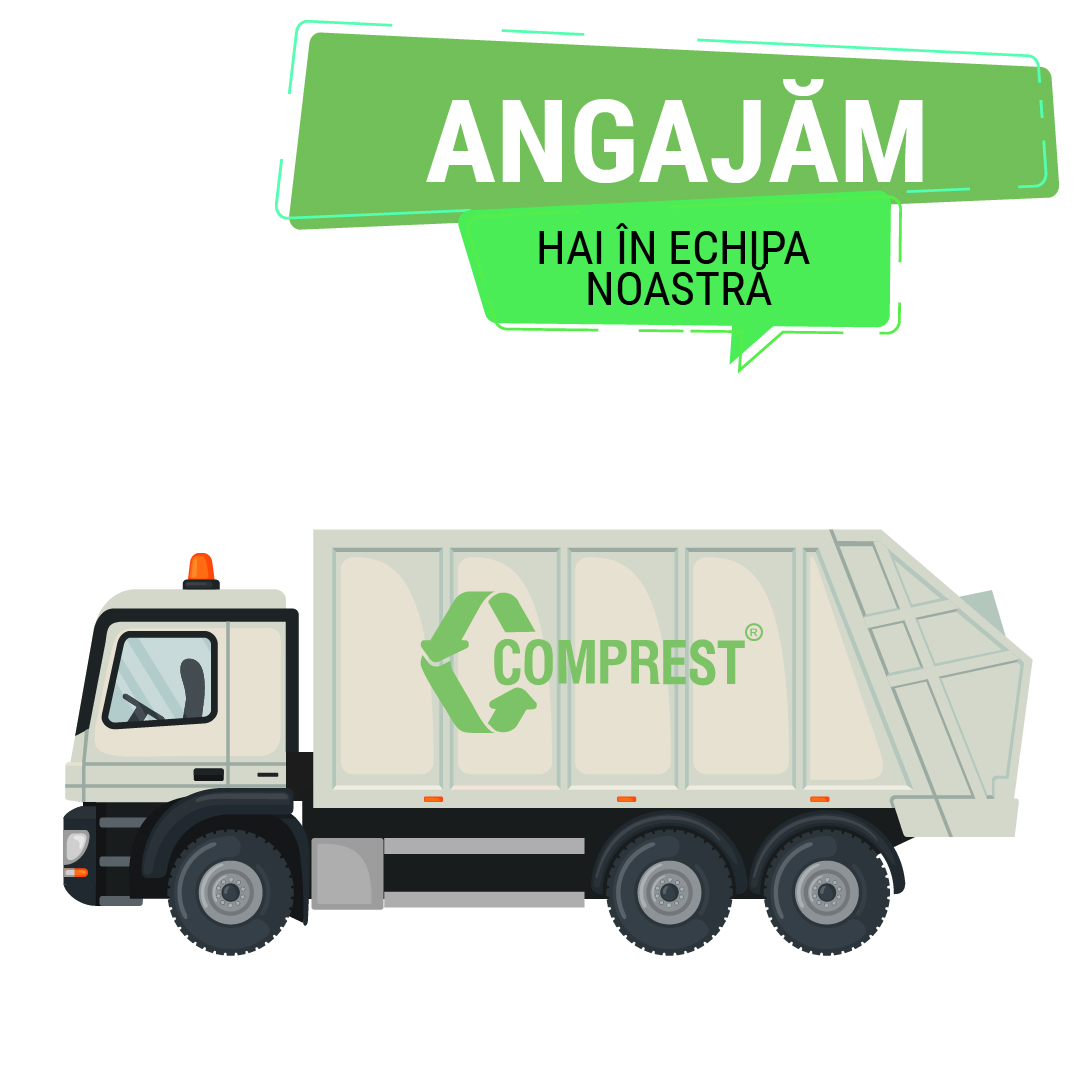 Angajăm Conducator auto profesionist pentru activitatile de colectare deseuri