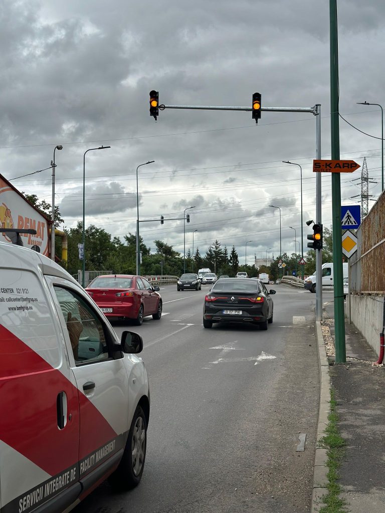 Creșterea siguranței în trafic la intersecția străzilor Timișul Sec și Zaharia Stancu