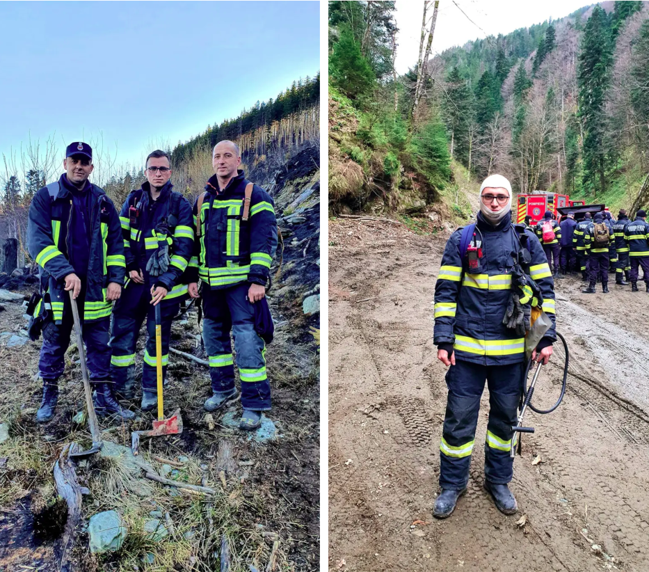 Incendiul din munții Făgăraș a fost stins!