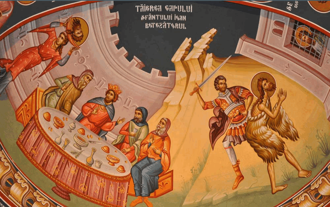 Sărbătoarea Tăierii capului Sfântului Ioan Botezătorul. Zi de post și rugăciune pentru credincioși