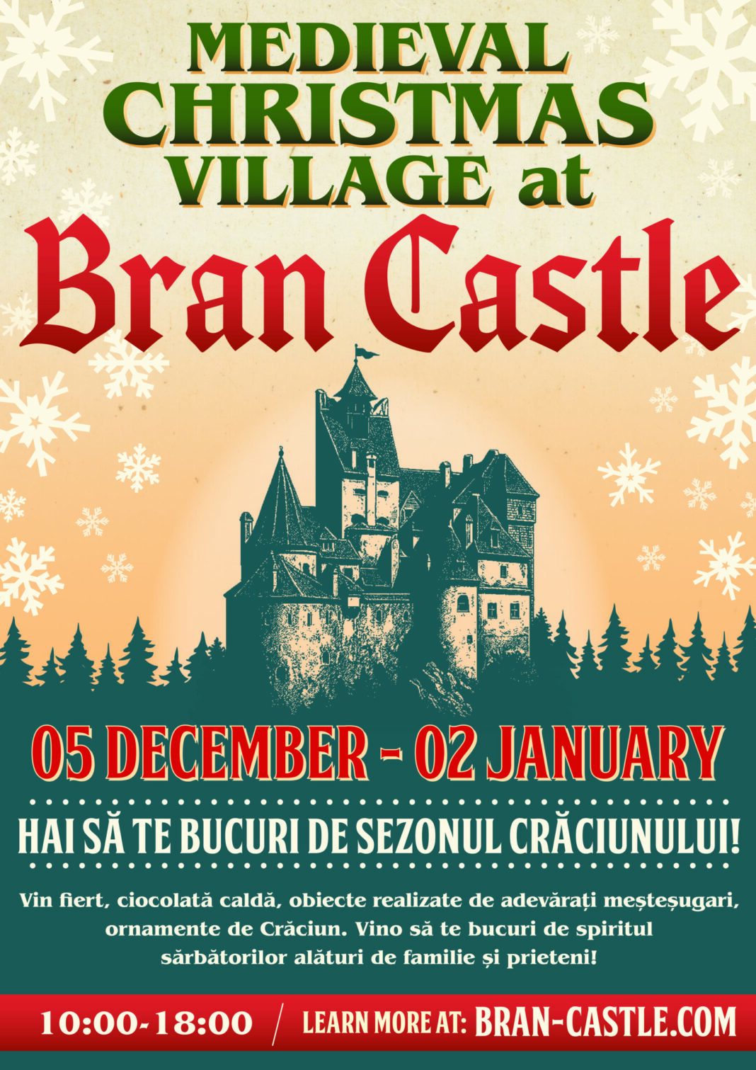 Târgul Medieval de Crăciun la Castelul Bran