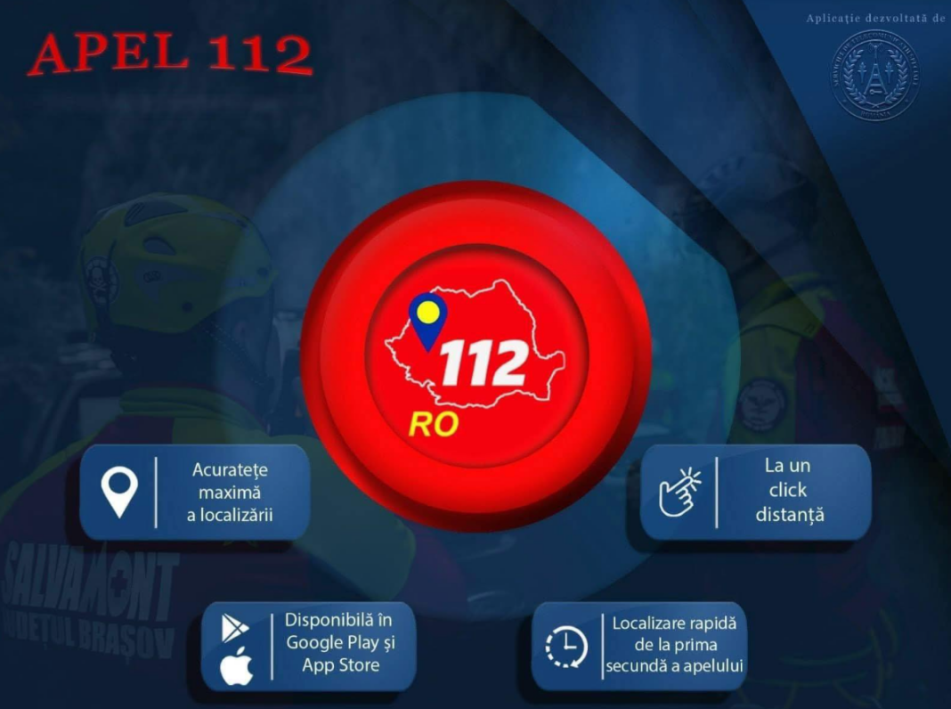 Instalează aplicația APEL 112, dezvoltată de STS – Serviciul de Telecomunicaţii Speciale