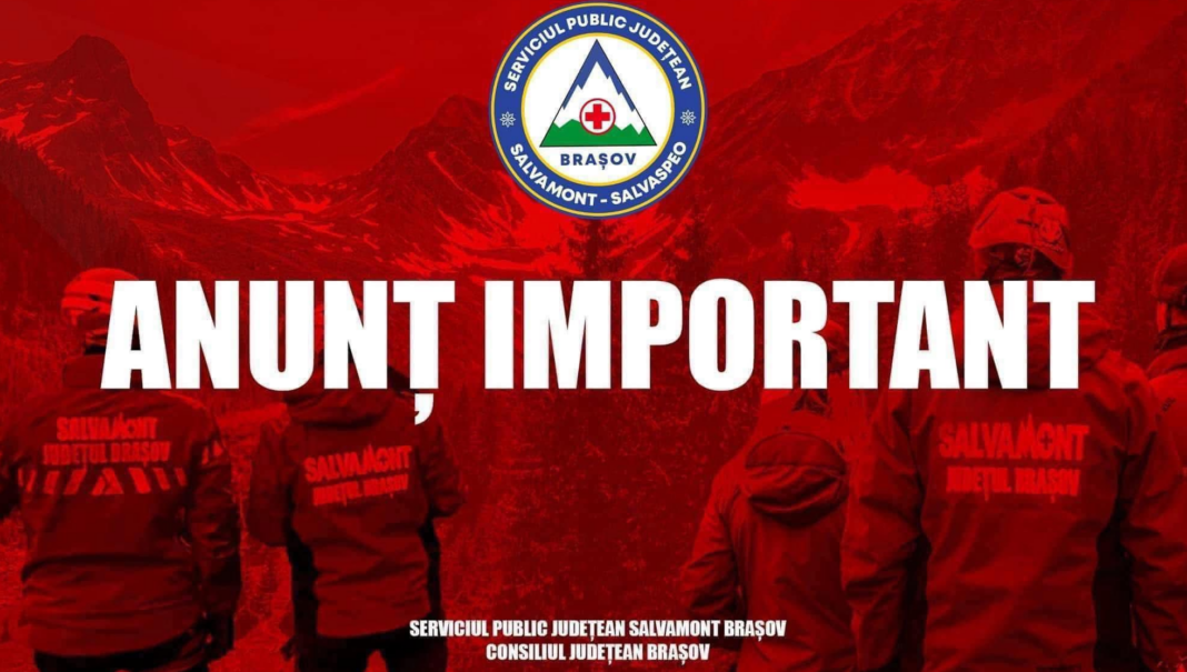 Salvamont Brașov informează: Zona montană a Munților Făgăraș și Bucegi se află sub incidența unor fenomene meteorologice severe, încadrate în COD GALBEN și COD PORTOCALIU.