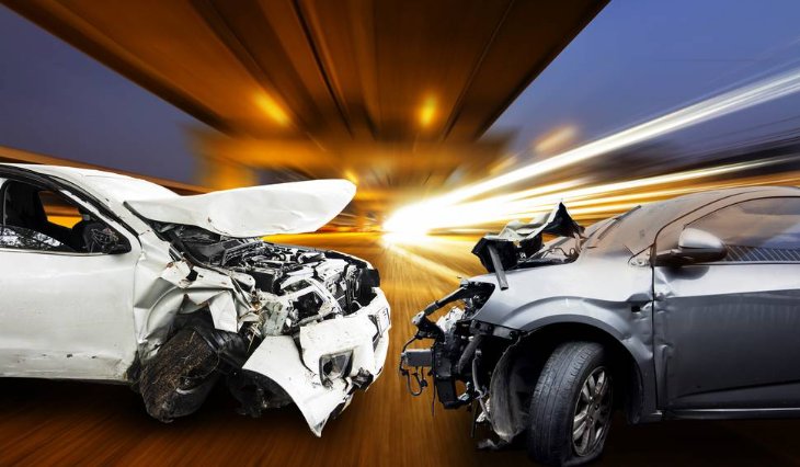 Accident rutier pe DN 6