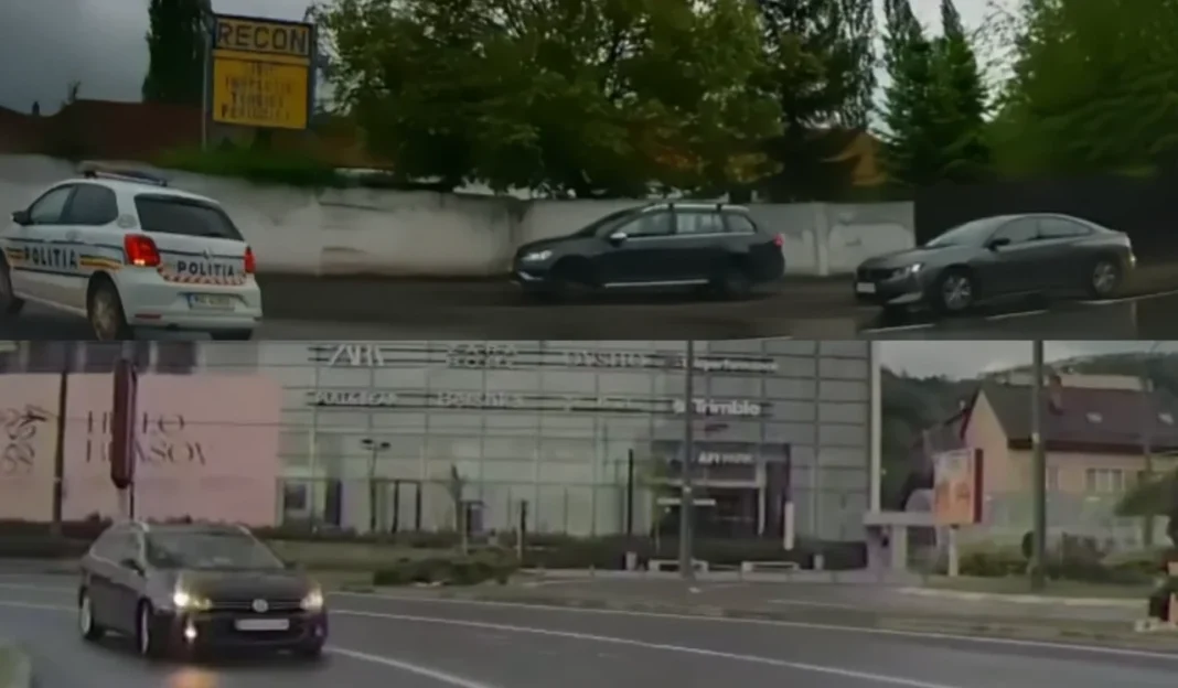 Incidente în traficul din Brașov: șoferi surprinși pe contrasens și pe trotuar