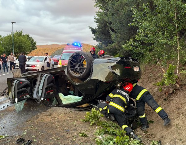 Accident rutier grav la Brașov