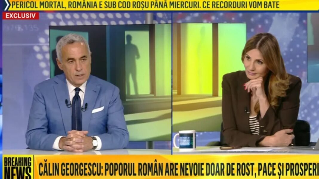 Confruntare la TV: Călin Georgescu o critică pe Anca Alexandrescu