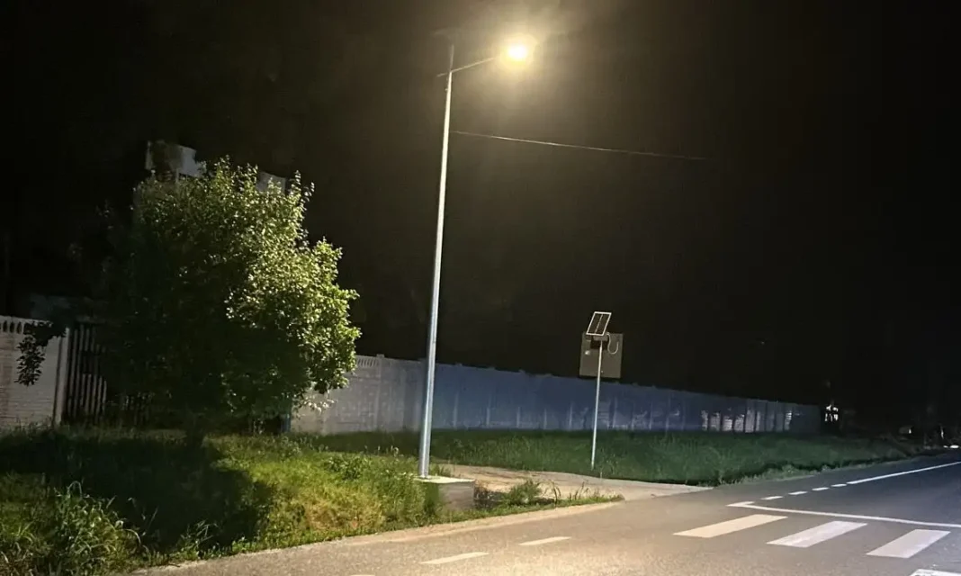 Iluminat nocturn pe drumurile naționale