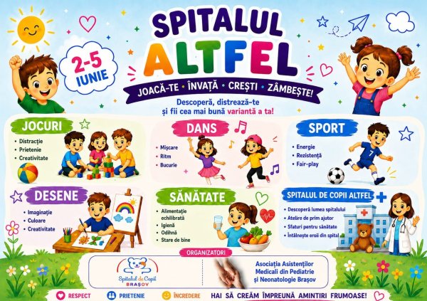 Spitalul devine joacă