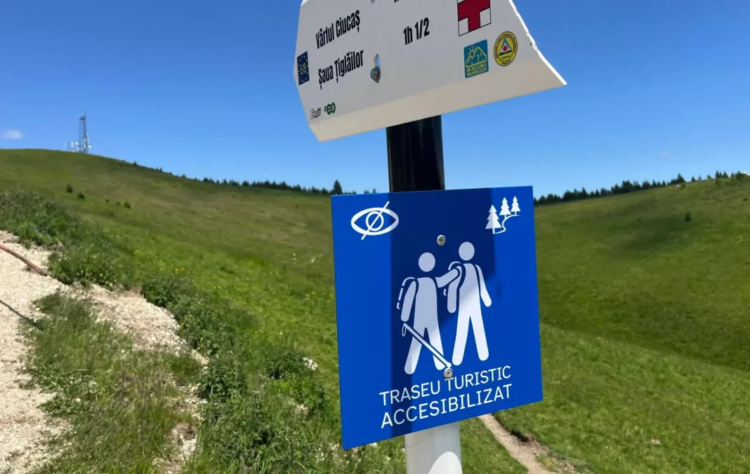 Traseu Montan pentru Persoane cu Deficiențe de Vedere