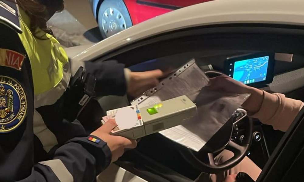 Bărbat fără permis și cu alcoolemie ridicată, prins de polițiști la primele ore ale zilei