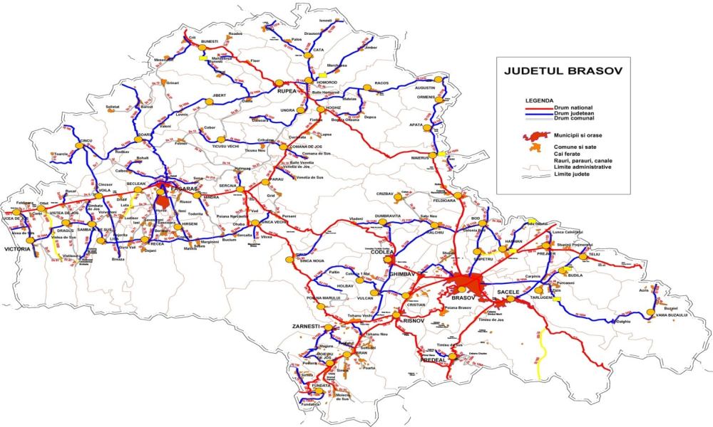 Consiliul Județean Brașov Inițiază Lucrările de Întreținere și Reparații pe Drumurile Județene