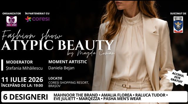 Coresi Shopping Resort devine scena autenticității și incluziunii cu Atipic Beauty