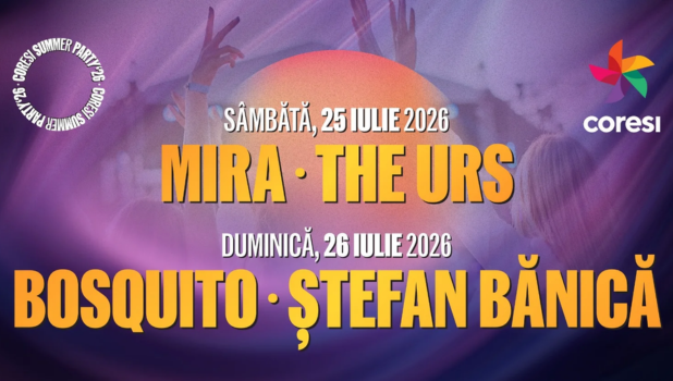 Coresi Summer Party revine cu energie sporită, ritmuri electrizante și artiști de top!