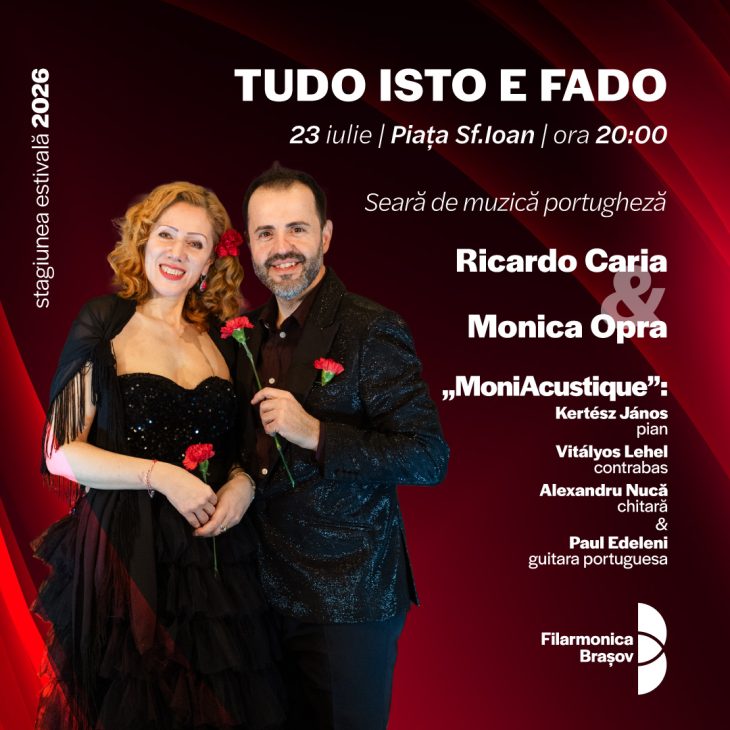 Filarmonica Brașov oferă patru concerte în aer liber săptămâna aceasta. Iată programul complet