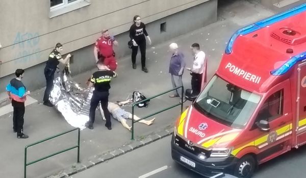 Incident tragic pe Bulevardul Griviței: Un bărbat și-a pierdut viața după ce a căzut de la etaj