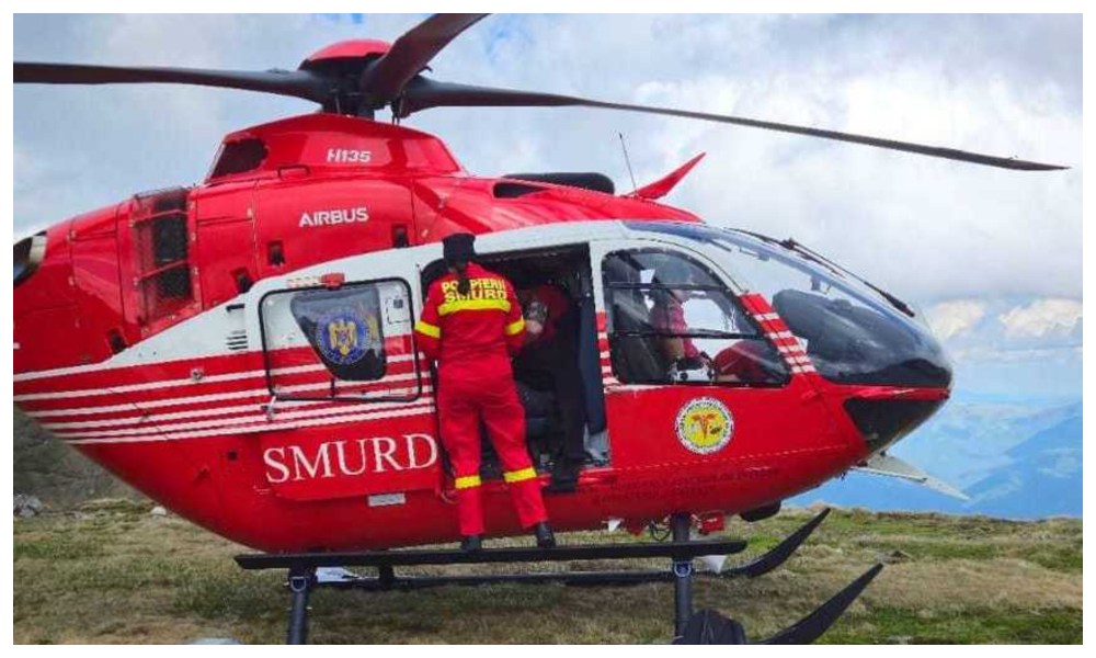 Operațiune de salvare în Bucegi: Patru alpiniști au căzut într-o prăpastie în zona Valea Albișoarei