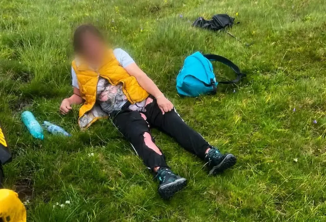 Salvare miraculoasă în Munții Bucegi
