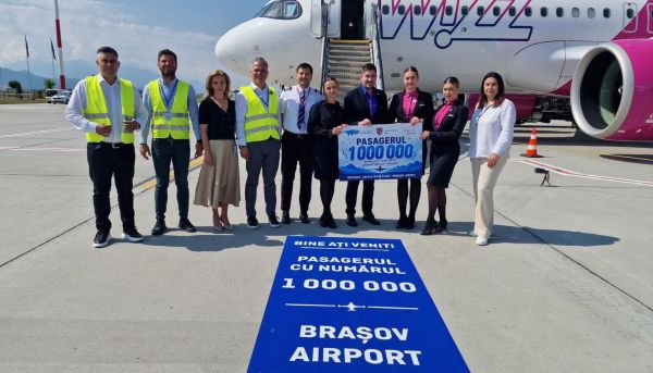 Aeroportul Brașov-Ghimbav ajunge la un milion de pasageri