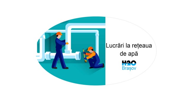 Anunțuri de lucrări ale Companiei Apa Brașov pentru data de 17 august 2026