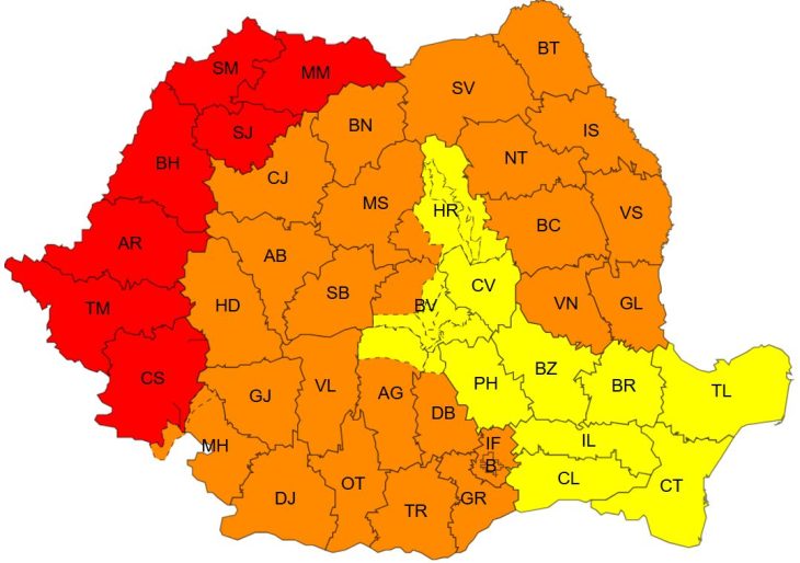Avertizare de Cod Portocaliu de caniculă la Brașov până pe 7 august: Măsuri de protecție pentru populație