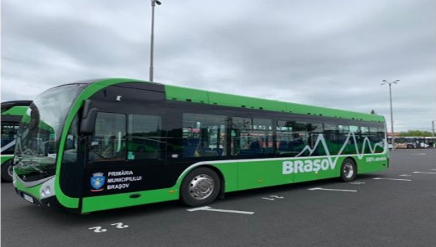 Brașovul își extinde flota cu 40 de autobuze electrice pentru zona de nord și Centrul Istoric