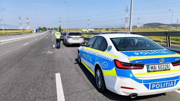 Coliziune la Hanul din Ardeal: trafic paralizat