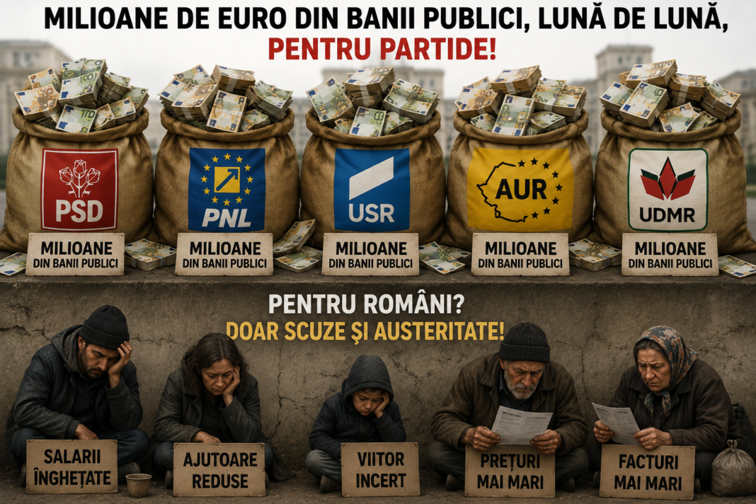 Critici la adresa Guvernului: Datoria publică a României depășește 60% din PIB, dar subvențiile pentru partide rămân intacte