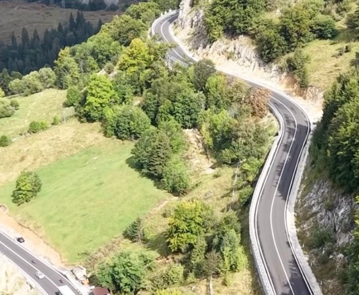 Modernizarea DN73 (Câmpulung – Fundata) se apropie de finalizare