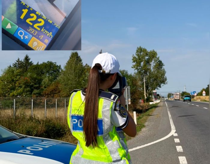 Poliția Brașov aplică peste 200 de amenzi într-o zi pentru încălcări în trafic