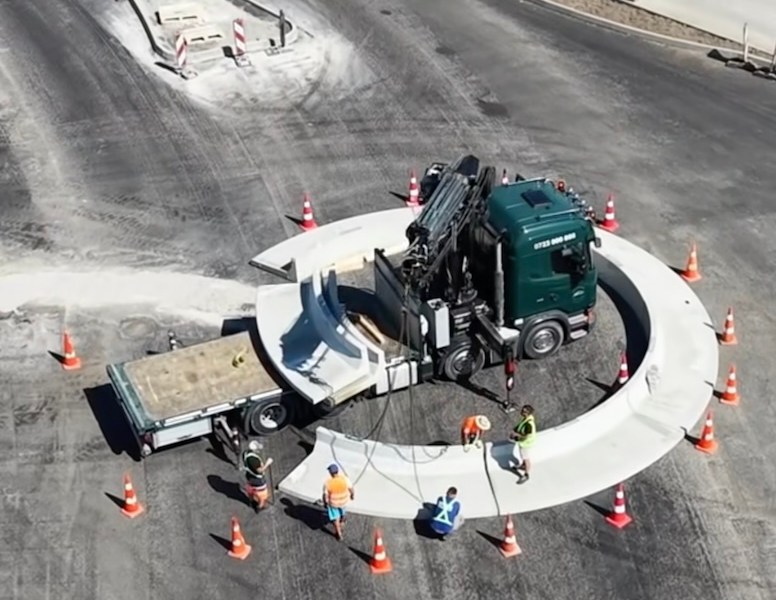Proiect de Modernizare pe DN 13: Un Nou Sens Giratoriu la Feldioara