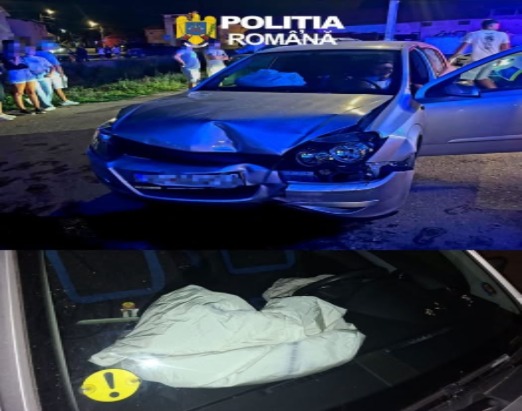 Șofer începător cauzează accident în Dumbrăvița
