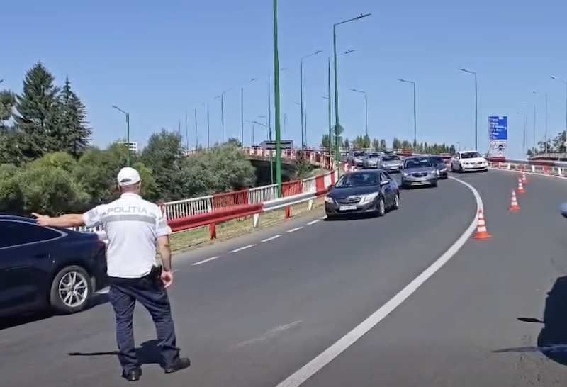 Trafic Intens pe DN1 la Încheierea Weekendului