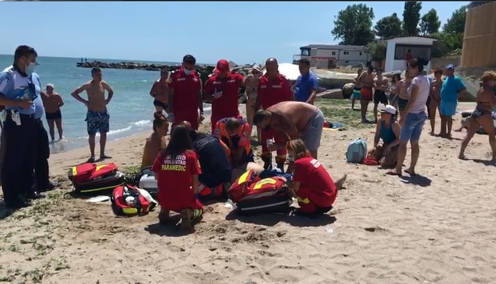 Un bărbat de 68 de ani din Brașov se îneacă la Eforie, în ciuda avertismentelor salvamarilor