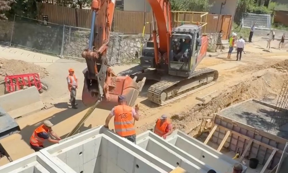 VIDEO / Lucrările de pe Dobrogeanu Gherea, aproape de finalizare: Circulația va fi reluată până pe 7 septembrie