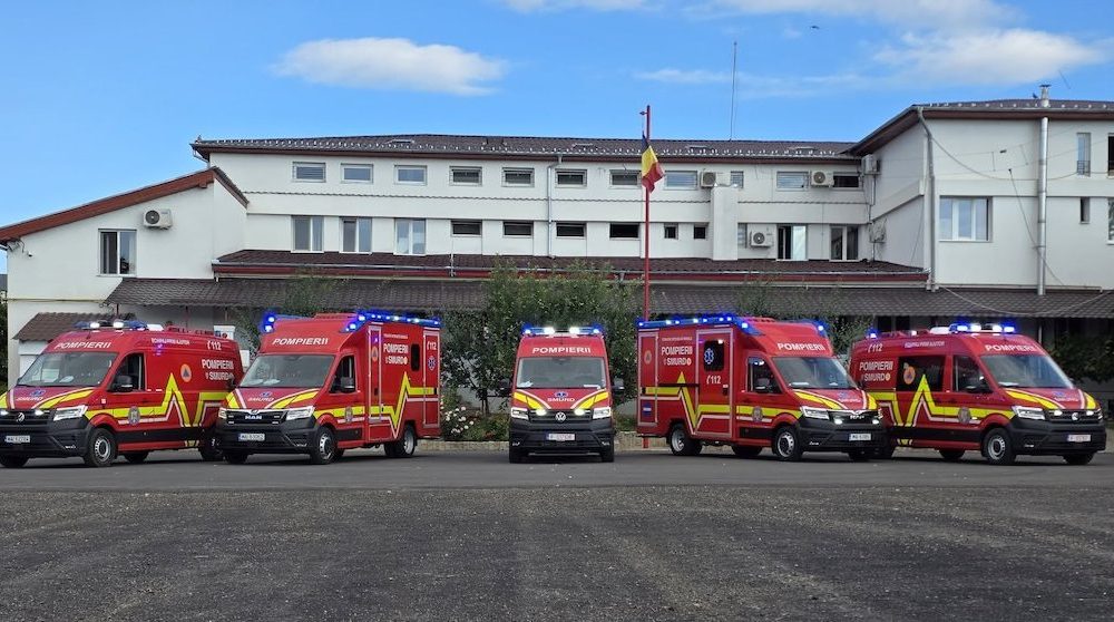 1.200 de ambulanțe noi achiziționate pentru România: Un progres semnificativ în modernizarea serviciilor medicale de urgență prin PNRR