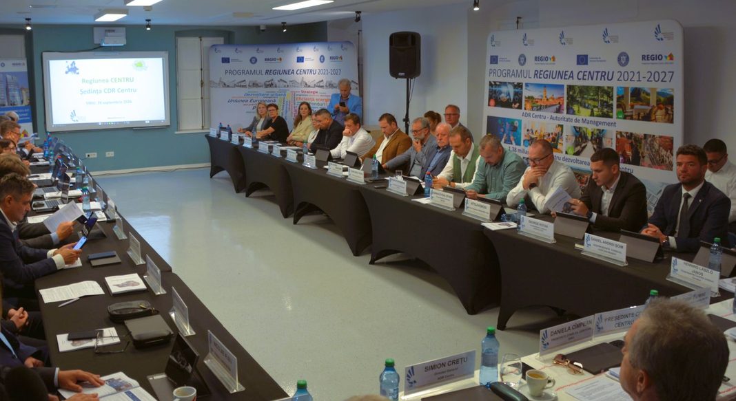 Consiliul pentru Dezvoltare Regională Centru a dezbătut stadiul implementării PRCentru 2021 – 2027 și principalele direcții de dezvoltare pentru perioada 2028 –2034