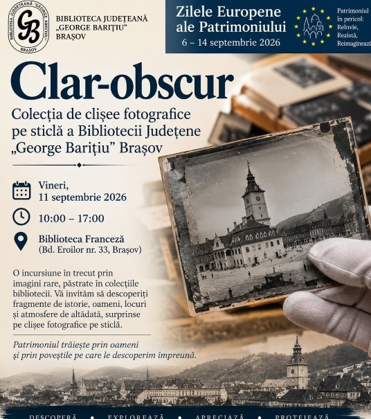 Biblioteca Județeană „George Barițiu” celebrează Zilele Europene ale Patrimoniului