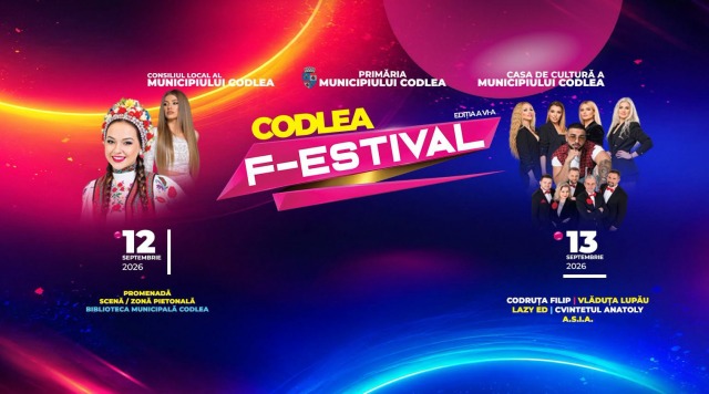 Codlea F-ESTIVAL 2026: Un maraton de muzică și dans la Promenada Codlea