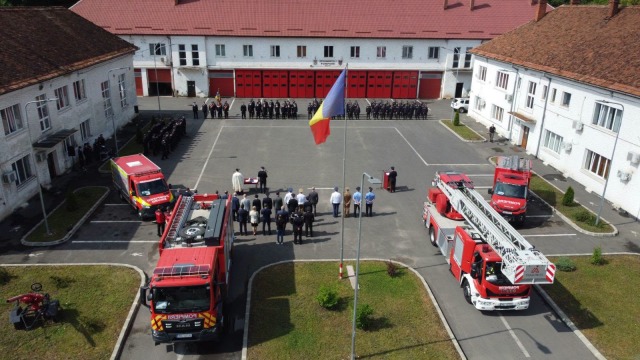 Colonelul David Valeriu Dan preia conducerea ISU Brașov