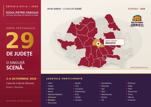 Festivalul „Ecoul Pietrei Craiului” revine la Zărnești