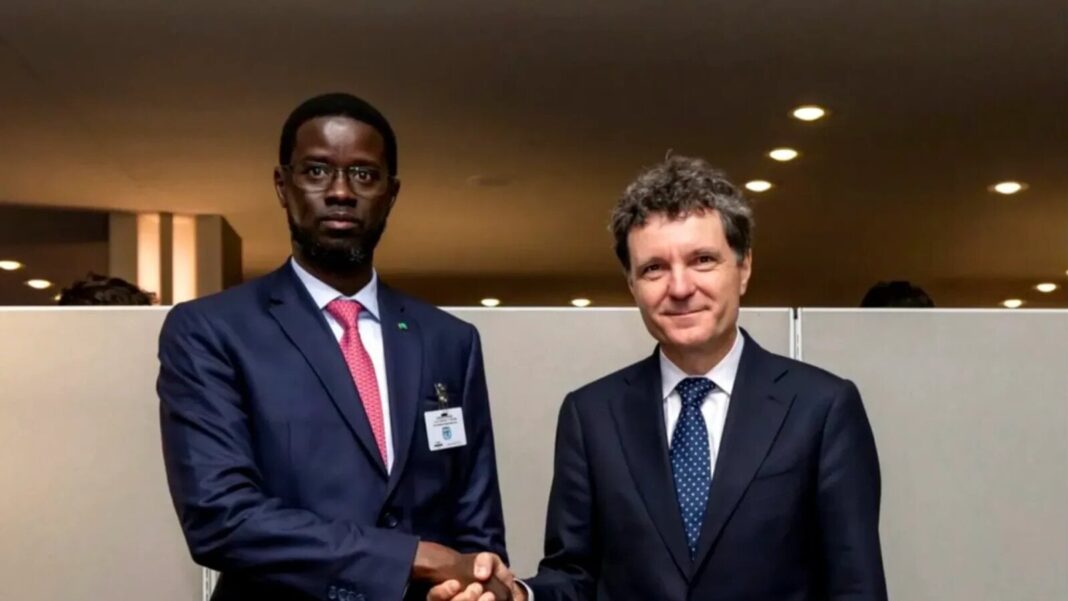 Nicușor Dan și Președintele Senegalului, Întâlnire la ONU