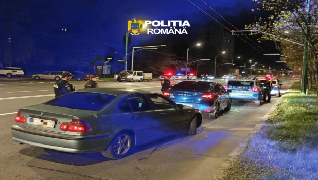 Tânăr de 17 ani, sub influența alcoolului și fără permis, surprins la volan în Brașov