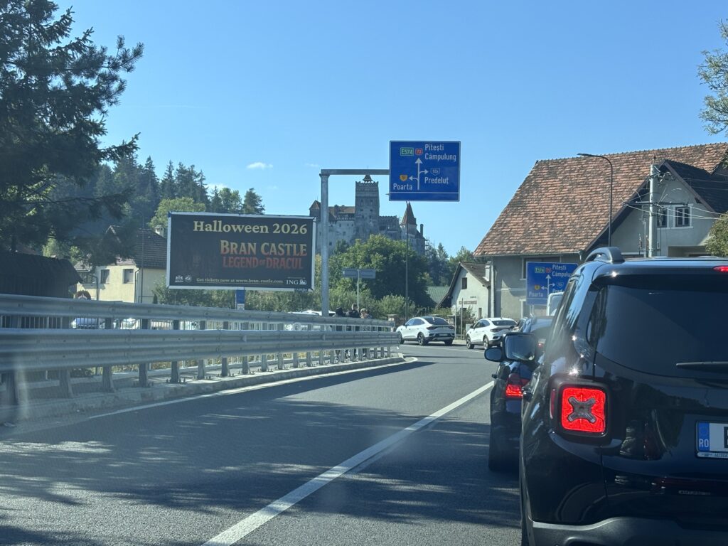 Trafic Blocaj la Bran: Coloane Kilometrice