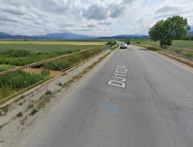 Trafic închis pe DJ 112A pentru reabilitarea podului