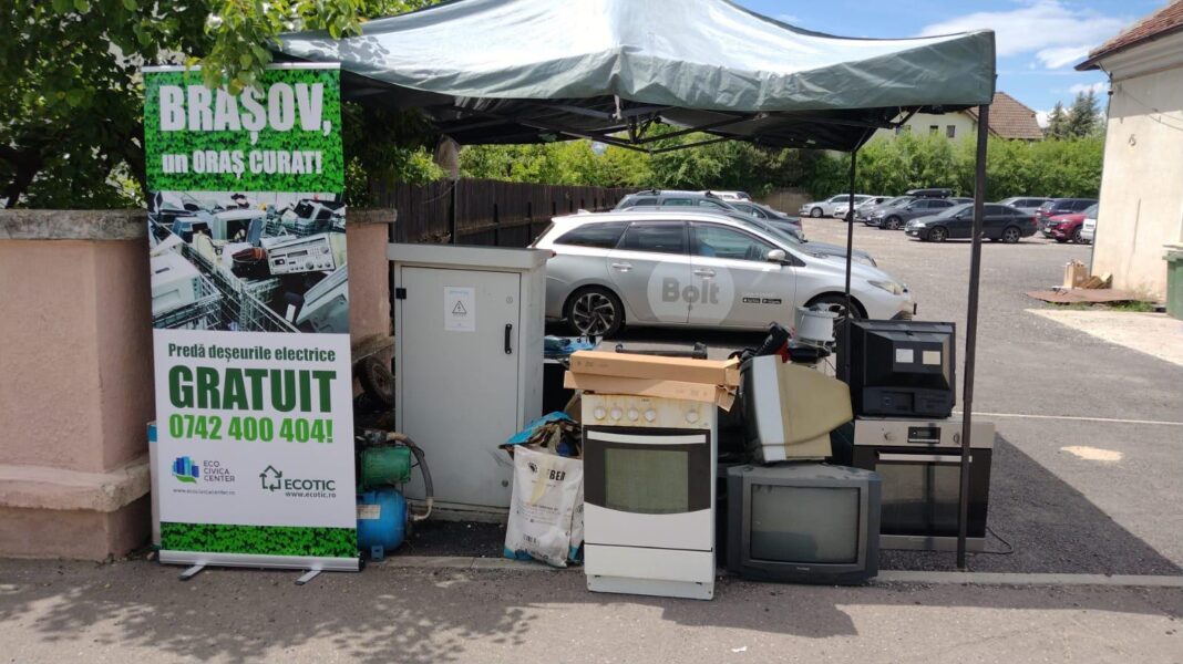 Brașov Reciclează: Campanie de reciclare DEEE