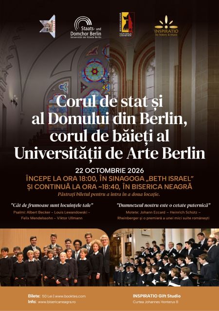 Concert de Muzică Sacră la Brașov, 22 Octombrie