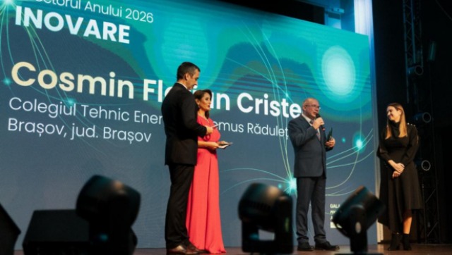 Director din Brașov, premiat pentru inovație educațională