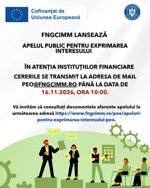 Lansarea unui nou instrument financiar pentru economia socială